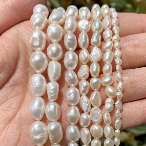 Irregular Natural Freshwater Baroque Pearl Beads For Jewelry Making DIY Special Necklace Bracelet 13\