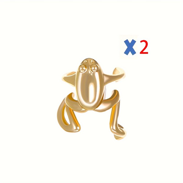 Cute Frog Ear Cuff Earrings for Women Green Vintage Frog Wrap Crawler Earrings No Piercing Animal Cuff Earrings for Women Girls Jewelry