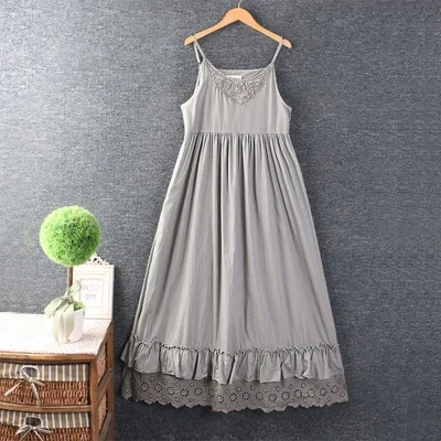 Women's Spring/Summer Sleeveless Sling Dress