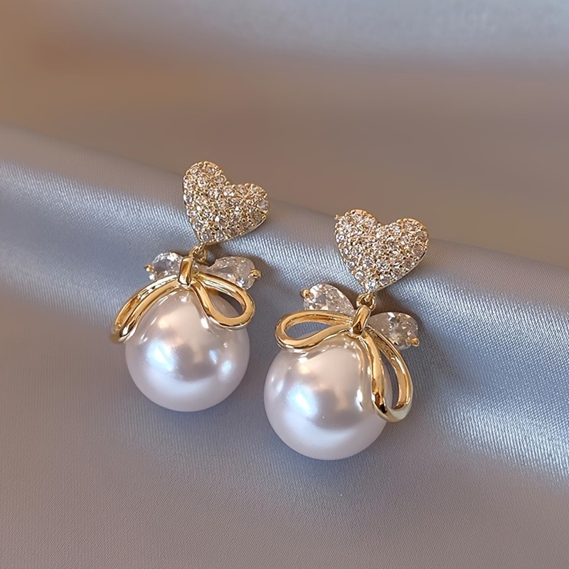 Elegant Style Heart And Balloon-shaped Ear Jewelry Women's Earrings Party Favors