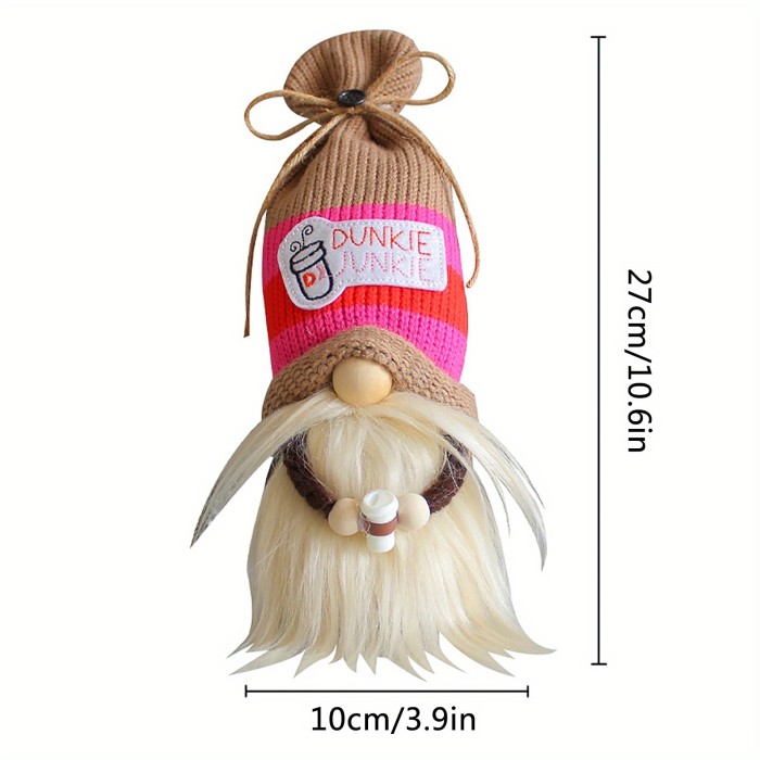 2pcs Christmas Gnomes Decoration Swedish Gnome Plush Ornament Tomte Santa Elf Dwarf Doll for Thanksgiving Christmas Decorations