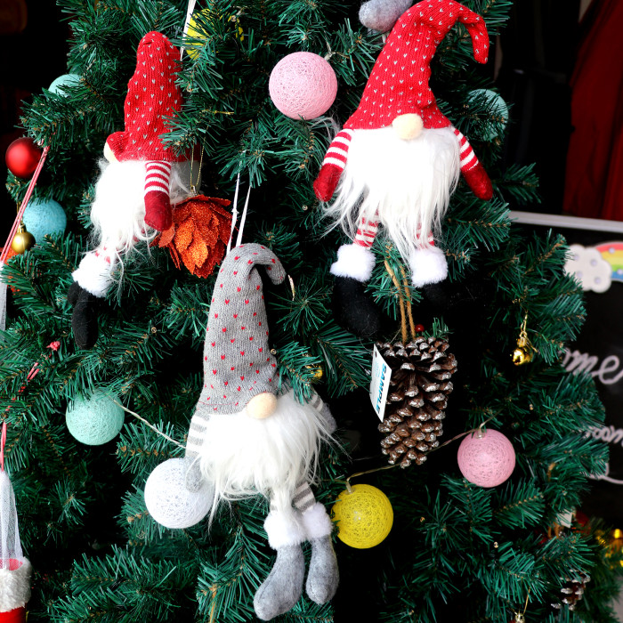 BIGTREE Christmas Gnomes Tomte, Scandinavian Swedish Santa Decorations Elf with Knitted Hats for Xmas Holiday Ornaments Home Deocr