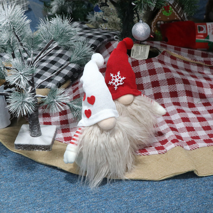 BIGTREE Christmas Gnomes Tomte, Scandinavian Swedish Santa Decorations Elf with Knitted Hats for Xmas Holiday Ornaments Home Deocr