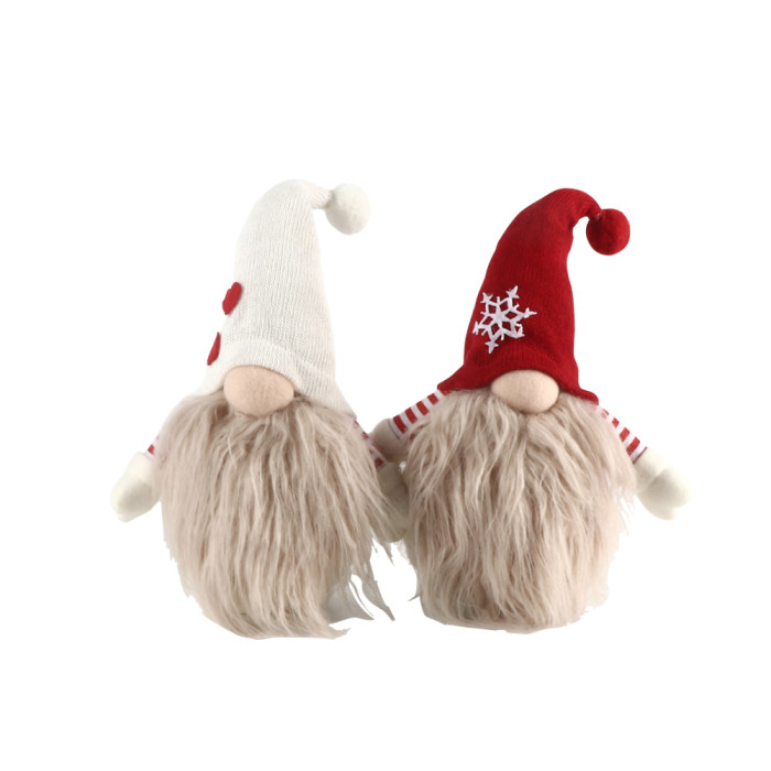 BIGTREE Christmas Gnomes Tomte, Scandinavian Swedish Santa Decorations Elf with Knitted Hats for Xmas Holiday Ornaments Home Deocr
