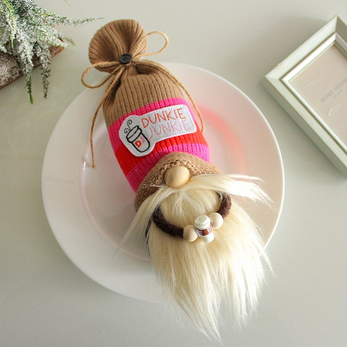 2pcs Christmas Gnomes Decoration Swedish Gnome Plush Ornament Tomte Santa Elf Dwarf Doll for Thanksgiving Christmas Decorations
