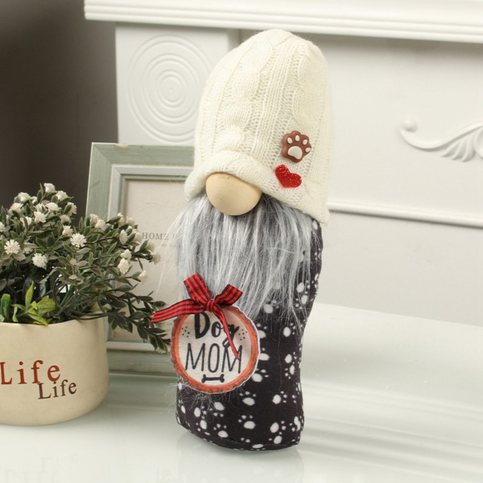 2pcs Christmas Gnomes Decoration Swedish Gnome Plush Ornament Tomte Santa Elf Dwarf Doll for Thanksgiving Christmas Decorations