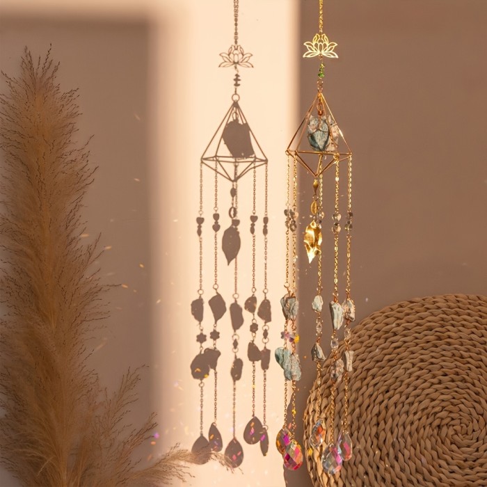 Wind chime pendant, sun catcher, garden pendant, wall light and shadow prism, ball air frame, crystal sun catcher