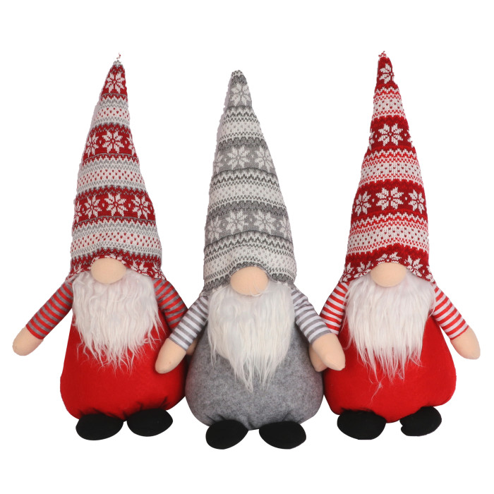 BIGTREE Christmas Gnomes Tomte, Scandinavian Swedish Santa Decorations Elf with Knitted Hats for Xmas Holiday Ornaments Home Deocr