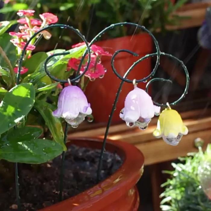 18 Pieces Of Everlasting Lilies Of The Valley, Fairy Garden Accessories, Fairy Garden Balcony Micro Landscape Plug-ins, Flower Pots, Potted Craft Decorations, Home Decorations, Christmas And Easter Decorations