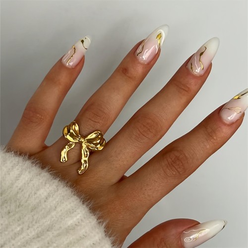 Elegant Vintage-Inspired Bowknot Ring for Women - Versatile & Chic, Perfect for Weddings and Parties