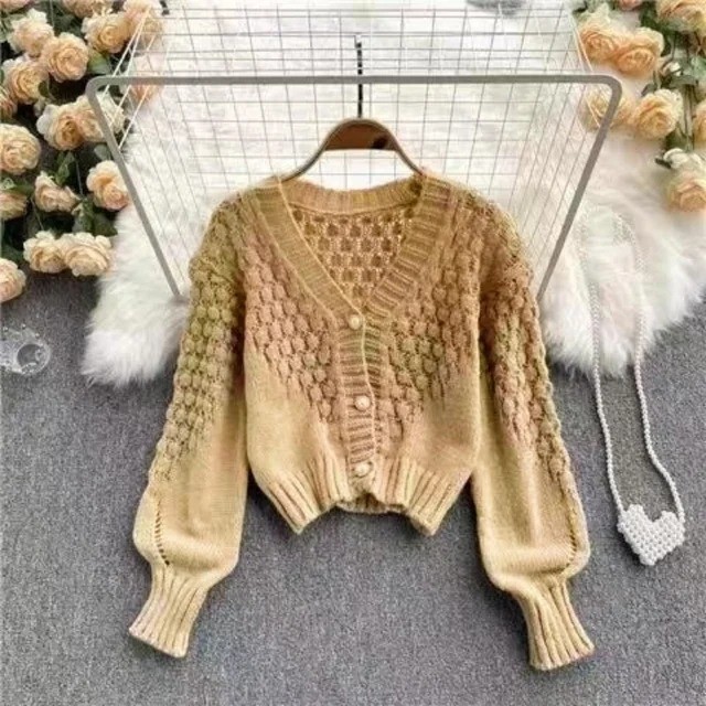 Women's Cozy Winter Korean V-Neck Sweater