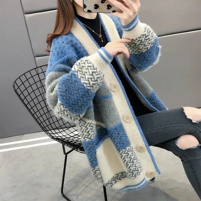 Women's Casual Loose Comfortable Knitted Cardigan