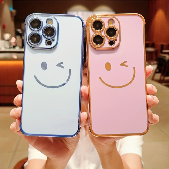 Simple grin Face Side all Expression Suitable For iPhone Case
