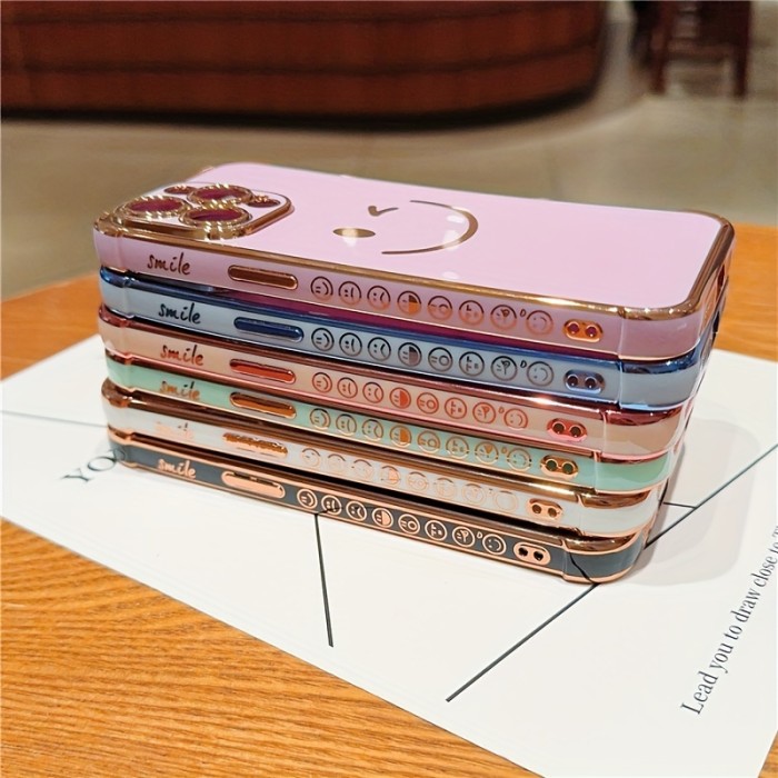 Simple grin Face Side all Expression Suitable For iPhone Case