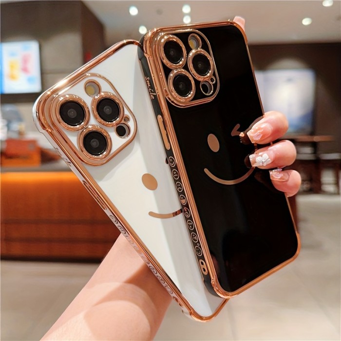 Simple grin Face Side all Expression Suitable For iPhone Case