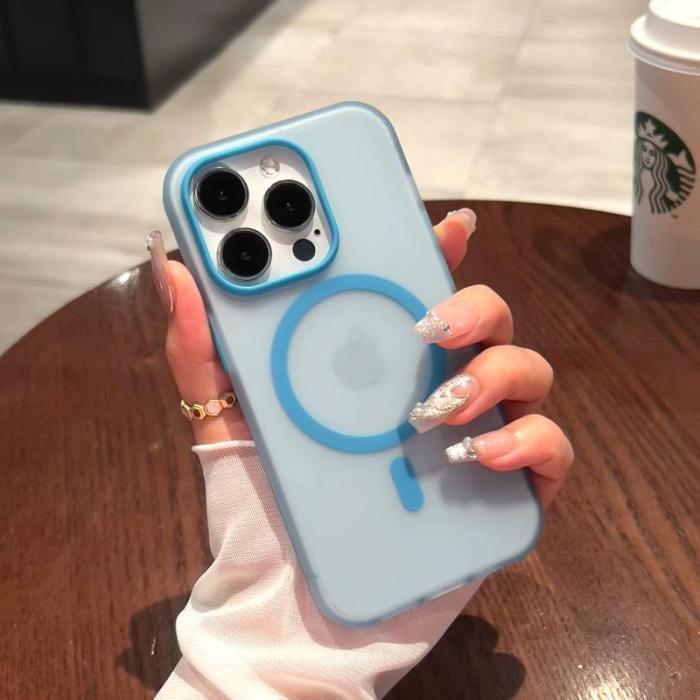 Magnetic Matte Luxury Skin Feel New Phone Case For IPhone15 16 14 13 12 11 Pro Max Plus, IPhone11 Frosted Phones Casing Protection Dustproof Shockproof No Fingerprint Soft