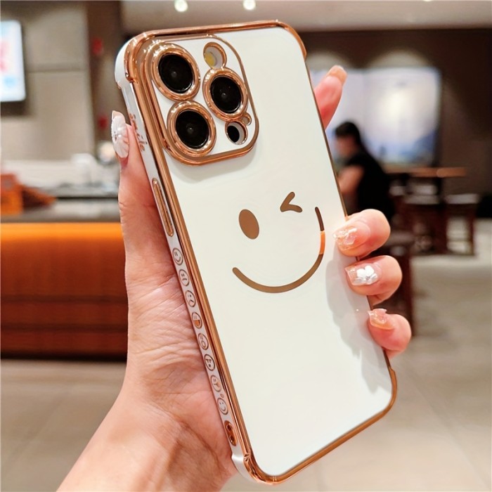 Simple grin Face Side all Expression Suitable For iPhone Case