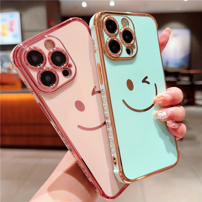 Simple grin Face Side all Expression Suitable For iPhone Case