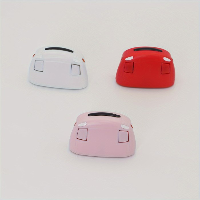 Eclectic Style Pop-Up Headlights Key Holder, Wall Mount Plastic Key Rack with Easy Installation, Fun Pop-Out Car Light Feature