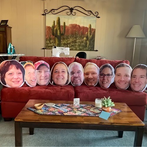 Personalized Pet Pillow with Funny Face - Custom Photo Double-Sided 3D Print, Soft Plush Cover, Machine Washable - Perfect for Dogs & Cats, Ideal Gift for Birthdays, Thanksgiving, Christmas
