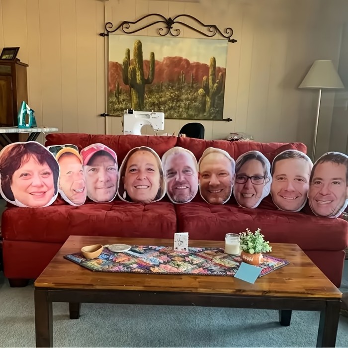 Personalized Pet Pillow with Funny Face - Custom Photo Double-Sided 3D Print, Soft Plush Cover, Machine Washable - Perfect for Dogs & Cats, Ideal Gift for Birthdays, Thanksgiving, Christmas