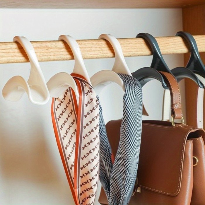 10\u002F bag wallet hooks, heavy handbag hangers, closet hooks, handbag racks, backpacks, belts, scarves, hat hooks.