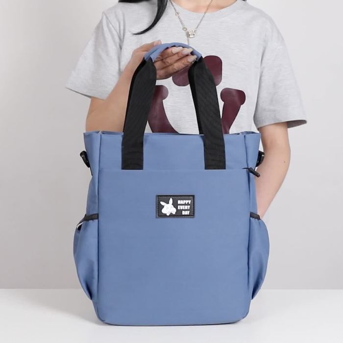 Original Crossbody Tote, 14 Inch One Shoulder Bag For Men And Women, School College Students Storage Bag, Laptop Bag