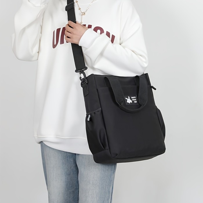 Original Crossbody Tote, 14 Inch One Shoulder Bag For Men And Women, School College Students Storage Bag, Laptop Bag