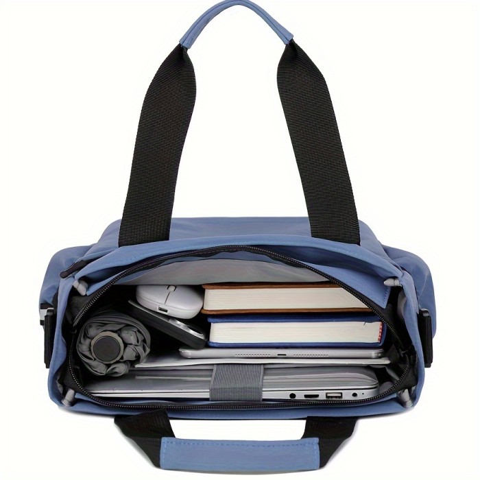 Original Crossbody Tote, 14 Inch One Shoulder Bag For Men And Women, School College Students Storage Bag, Laptop Bag