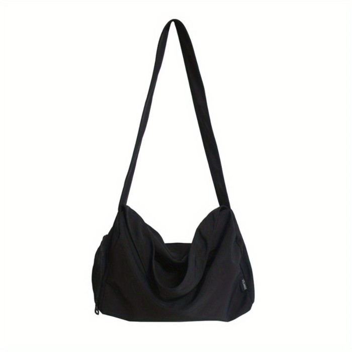 1pc Harajuku style ins backpack women's trend Hong Kong style large-capacity shoulder bag men's crossbody bag women