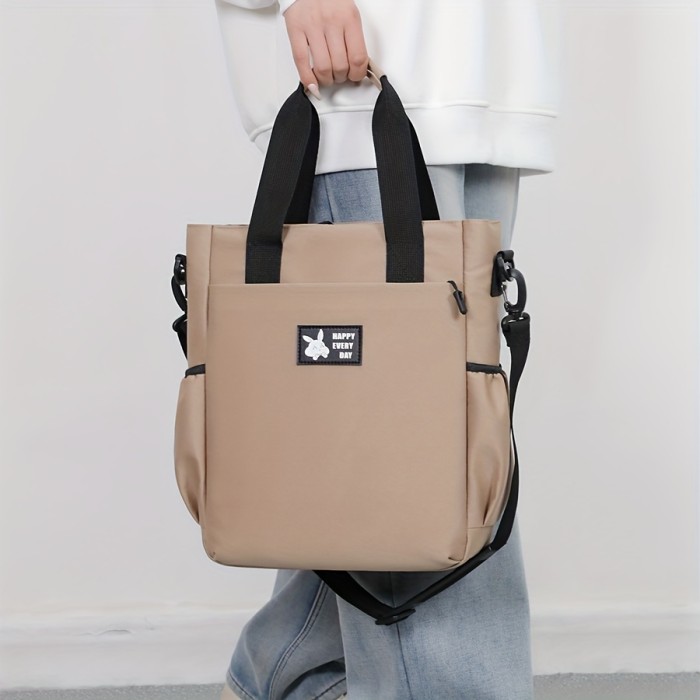 Original Crossbody Tote, 14 Inch One Shoulder Bag For Men And Women, School College Students Storage Bag, Laptop Bag