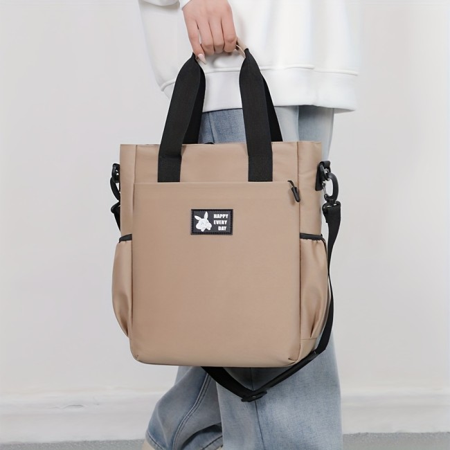 Original Crossbody Tote, 14 Inch One Shoulder Bag For Men And Women, School College Students Storage Bag, Laptop Bag