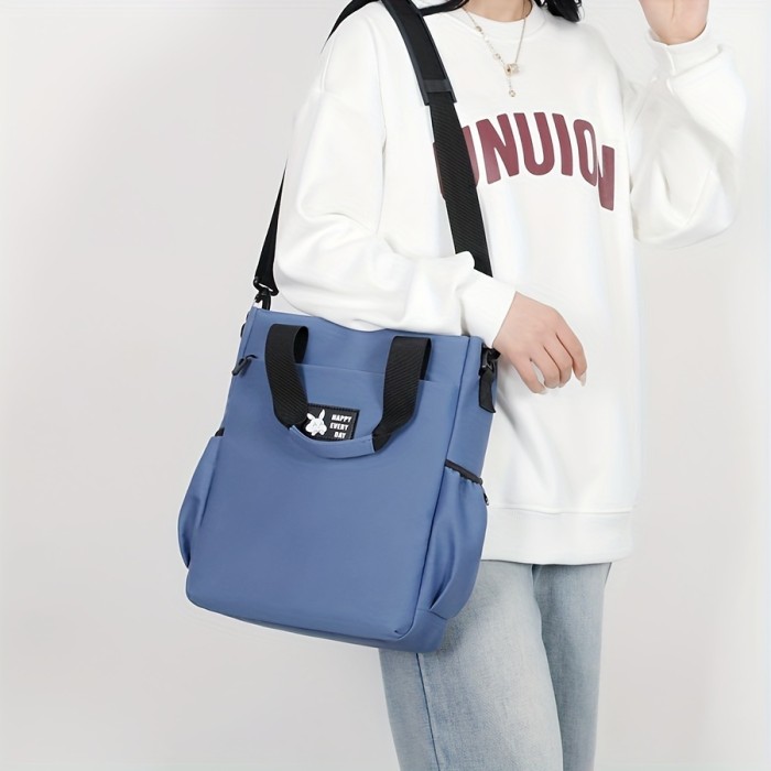 Original Crossbody Tote, 14 Inch One Shoulder Bag For Men And Women, School College Students Storage Bag, Laptop Bag