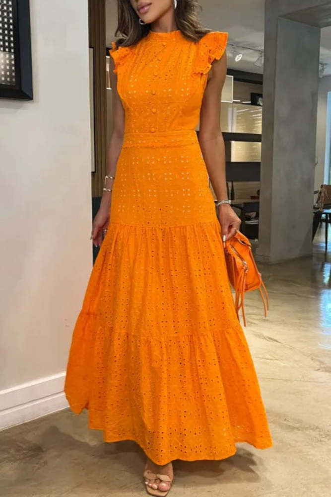 Casual Half A Turtleneck Long Dresses(3 Colors)