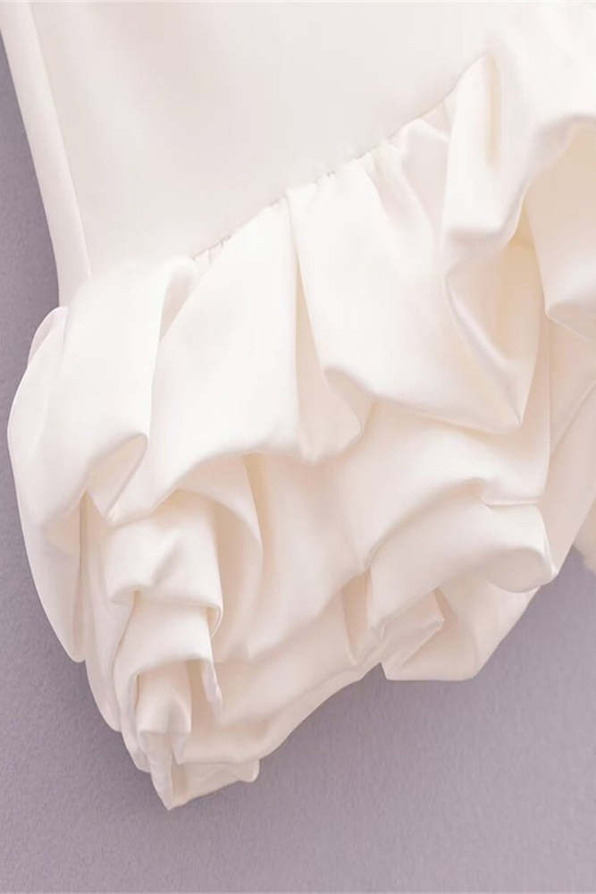 Sexy Ruched O Neck Sleeveless Dresses