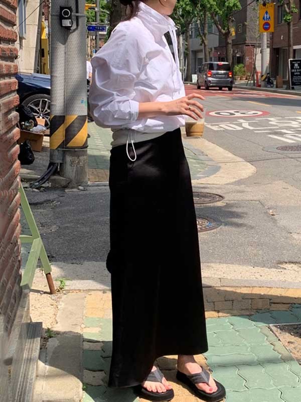 Sun Protection Striped Pockets Drawstring Loose Long Sleeves Stand Collar Sweatshirt Tops Outerwear