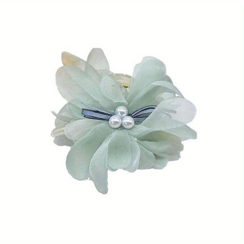 1pc Pink Super Fairy 3D Flower Hair Claw Clip for Women & s - Medium Size Secure Shark Clip, Elegant Floral Hair Accessory for Summer Parties, Weddings, Proms - Perfect Gift