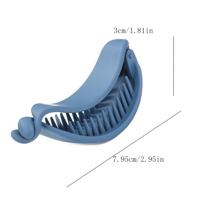 Non-Slip Banana Hair Clips, Large Grind Arenaceous Hair Claw Clips For Women &   Thick & Thin Hair