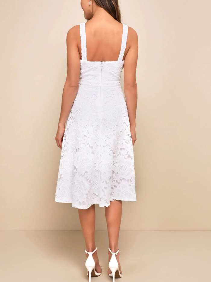 Lace Cami Dress with Pockets