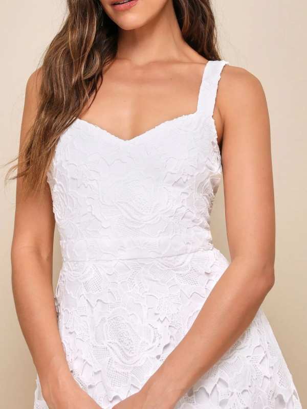 Lace Cami Dress with Pockets