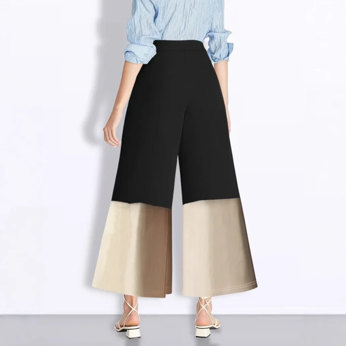 Women's Fashion Casual Patchwork Loose and Comfortable Pants
