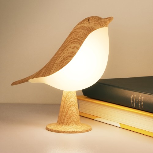 Dimmable Bird Lamp 16 Color Dimmable Cordless 1pc Bird Desk Lamp Night Light | USB Charging Touch Dimming Magpie Lamp, Bedroom Fragrance With Diffuser Function, Suitable For Valentine's Day Gifts And Festival Gifts