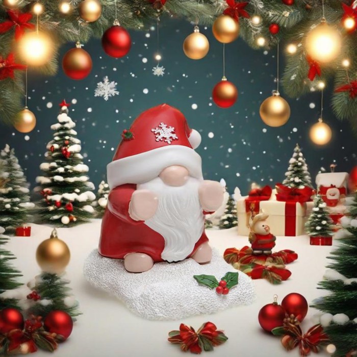 Red Santa Claus Phone Stand - 4.33inch - A Multi-Scenario Phone Stand Decoration - Perfectly Decorates Your Desk for Christmas