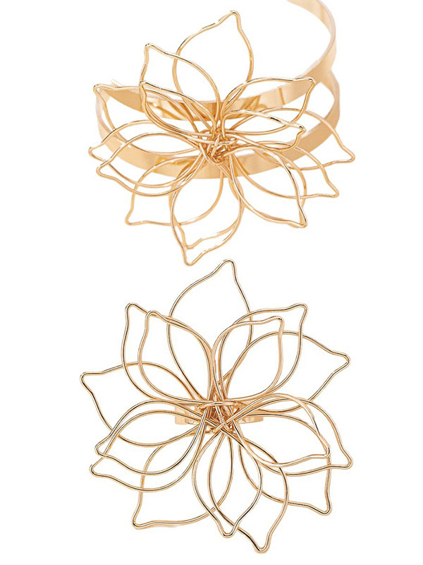 Flower Shape Rings Accessories + Bracelet Accessories