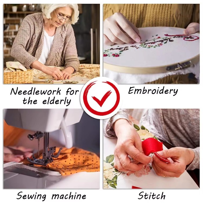 DIY Threader Elderly Guide Needle Easy Device Automatic Thread Sewing Tools Handmade Sewing Accessories