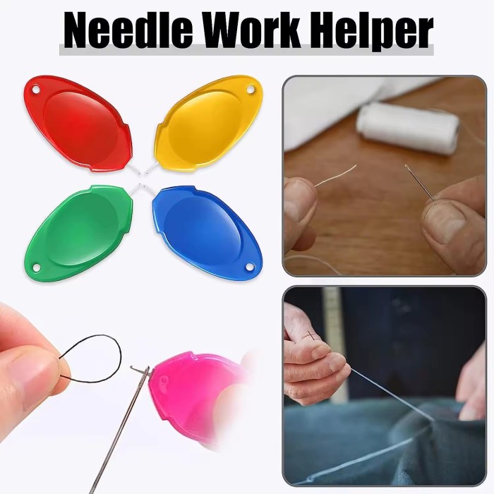 DIY Threader Elderly Guide Needle Easy Device Automatic Thread Sewing Tools Handmade Sewing Accessories