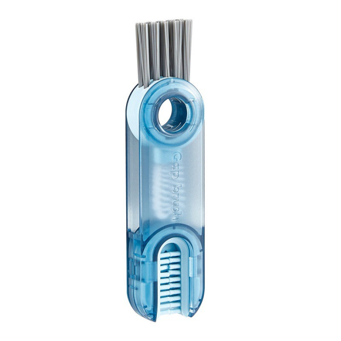 Milk Water Bottle Cup Lid Cleaning Brush Multi-Functional Straw Crevice Cleaner Brush U-shaped Bottle Gap Clean Tools