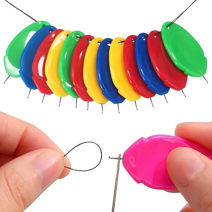 DIY Threader Elderly Guide Needle Easy Device Automatic Thread Sewing Tools Handmade Sewing Accessories