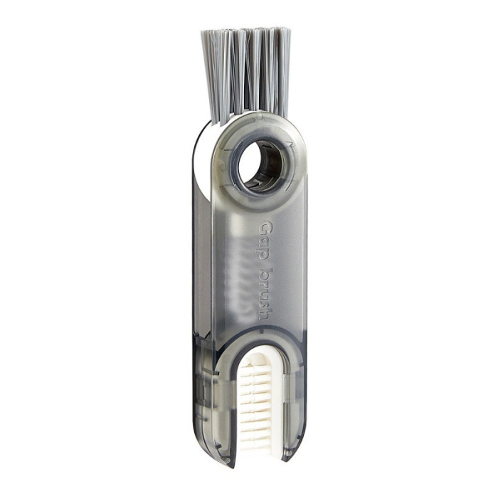 Milk Water Bottle Cup Lid Cleaning Brush Multi-Functional Straw Crevice Cleaner Brush U-shaped Bottle Gap Clean Tools