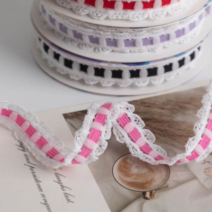 Hot Selling 1.7cm Colorful New Lace-trimmed Clothing Accessories Practical Diy Skirt Trims Gift Packaging Accessories